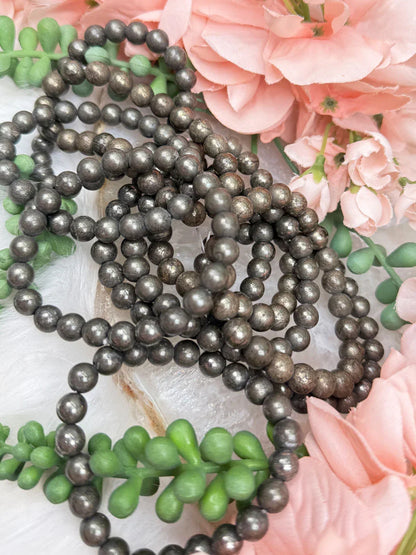 matte-gold-pyrite-bracelet