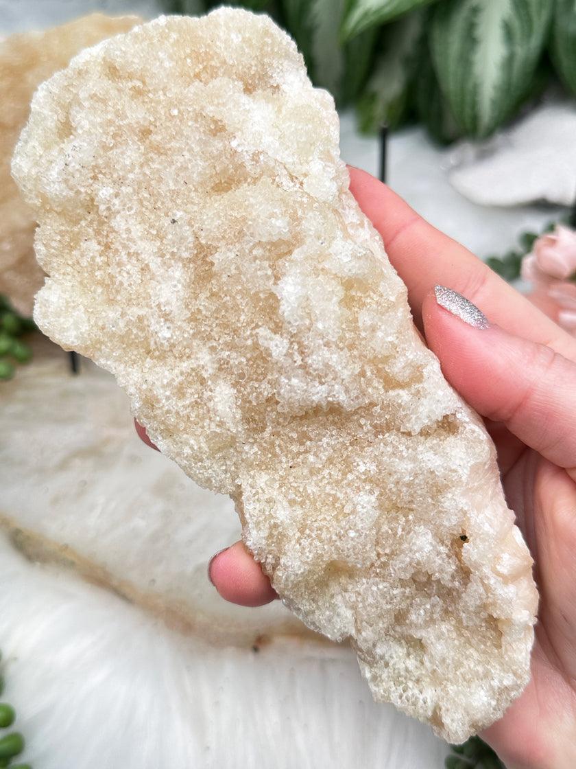 Druzy Peach Stilbite