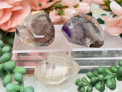 Included Geometric Quartz & Amethyst