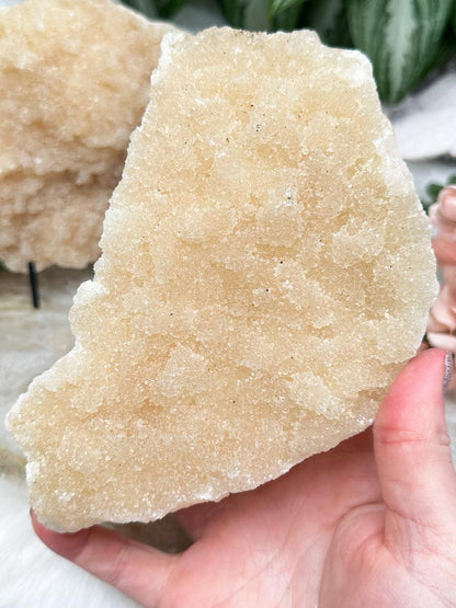 Druzy Peach Stilbite