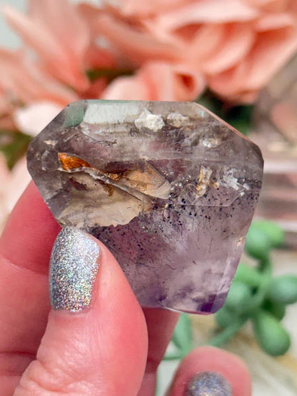 Included Geometric Quartz & Amethyst