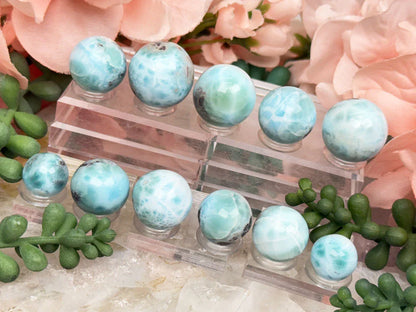 Larimar Mini Spheres
