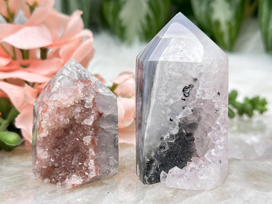 Agate Crystal Points