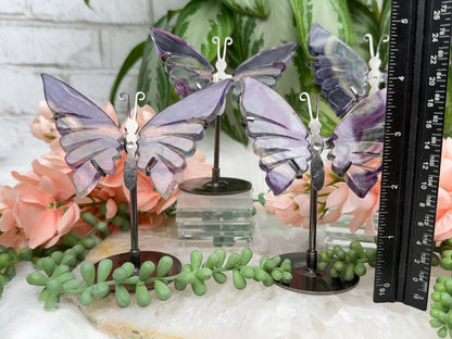 Fluorite Crystal Butterflies