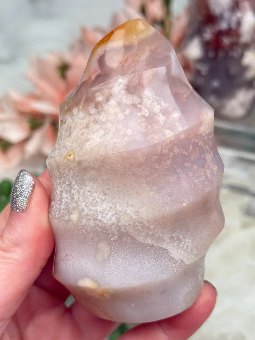 orange-flower-agate-flame