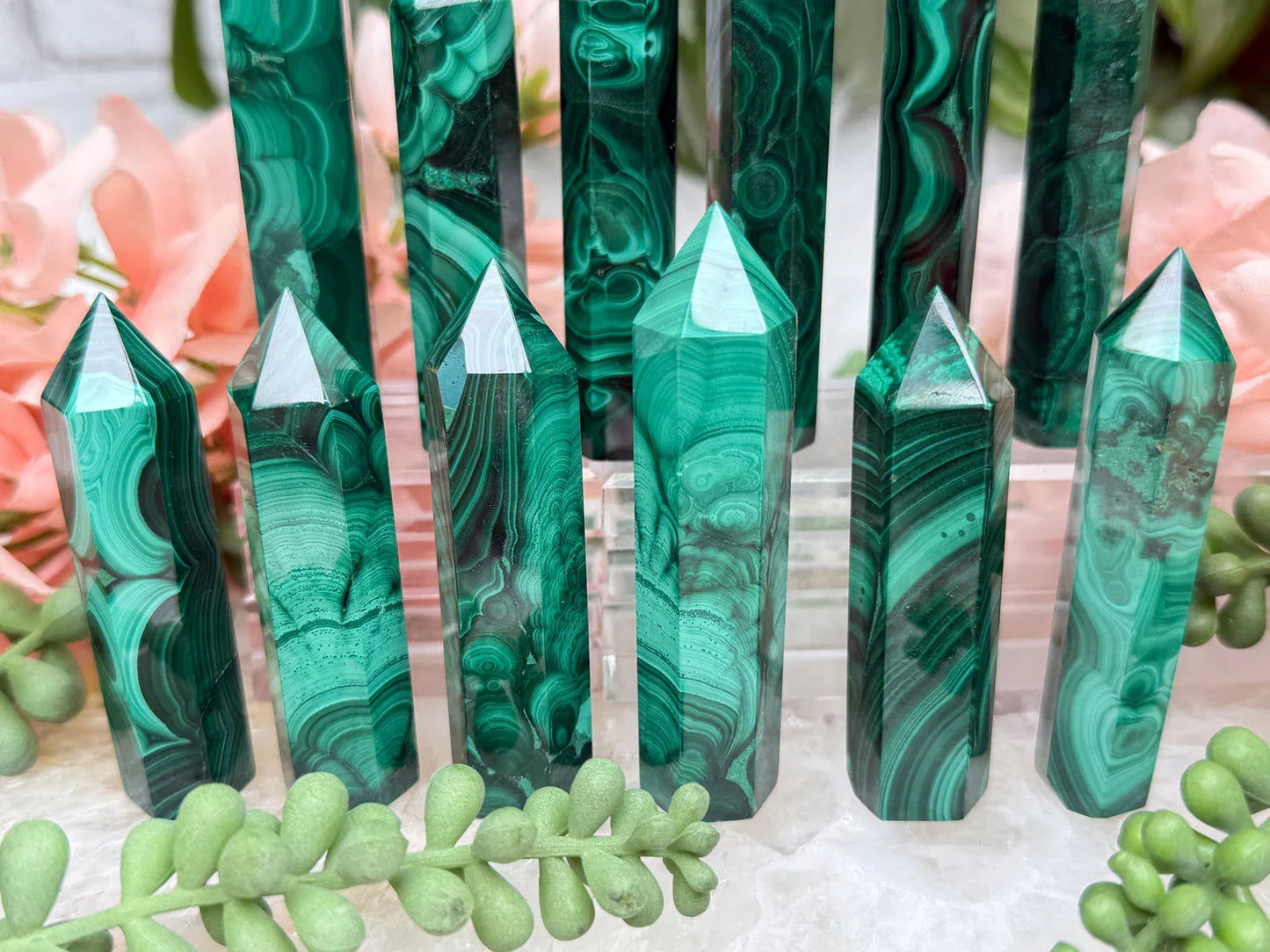 green-malachite-points