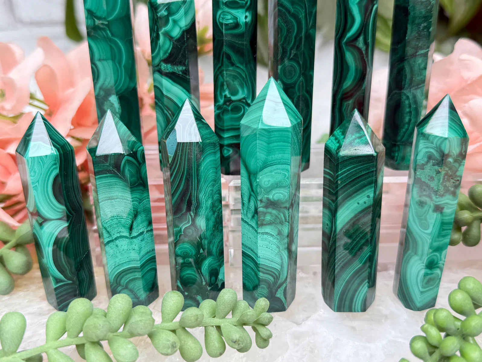 green-malachite-points