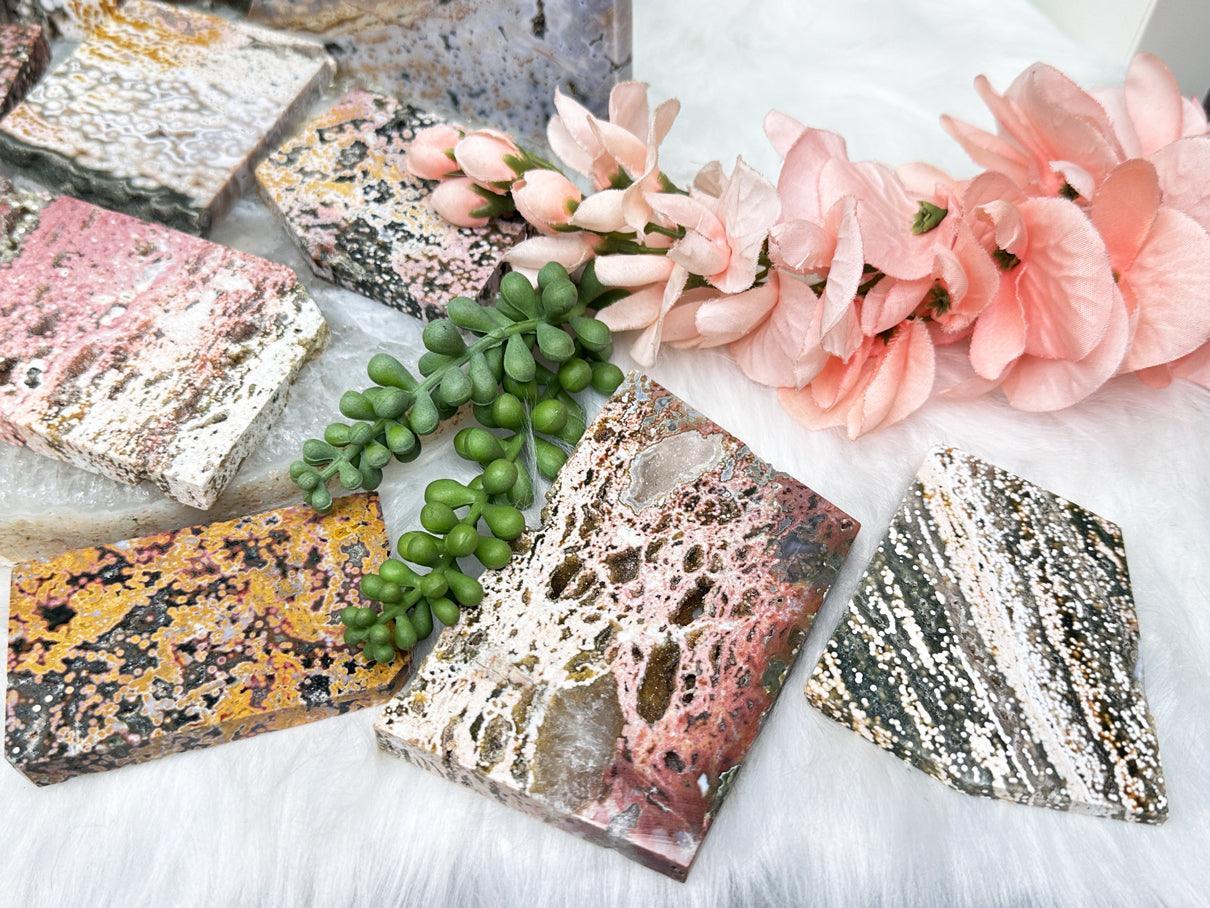 Colorful Ocean Jasper Slabs