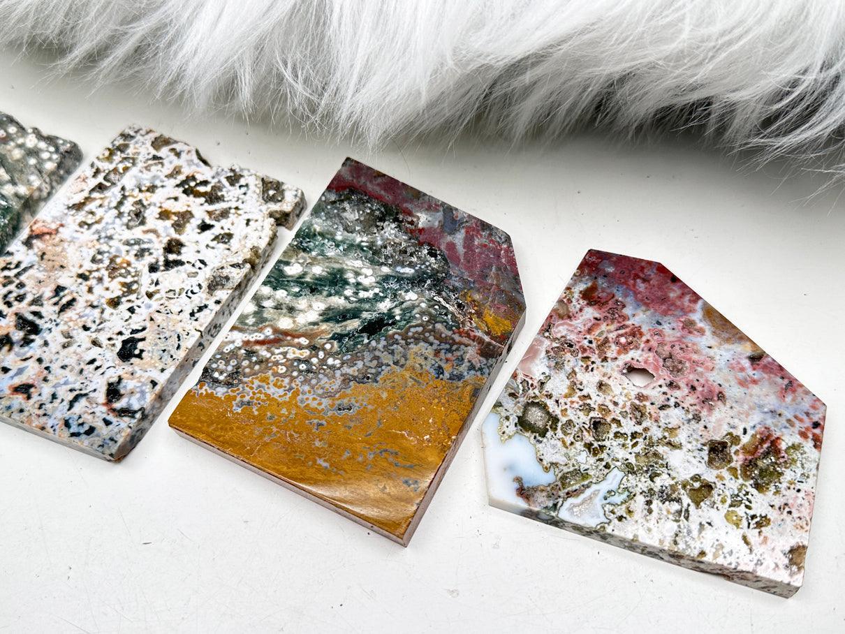 Colorful Ocean Jasper Slabs