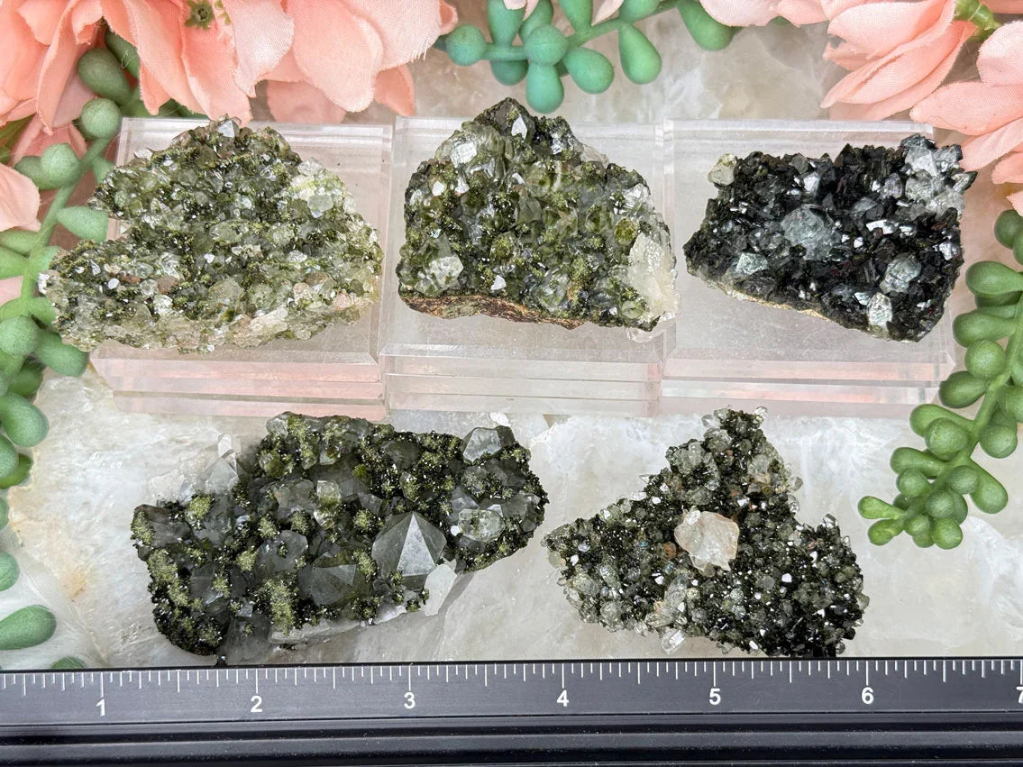 turkey-epidote-quartz-cluster