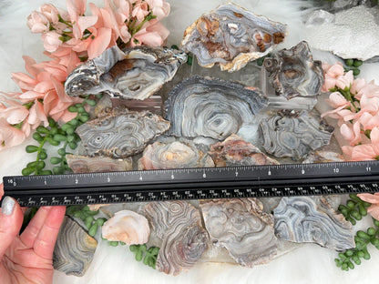 Druzy Chalcedony Flowers