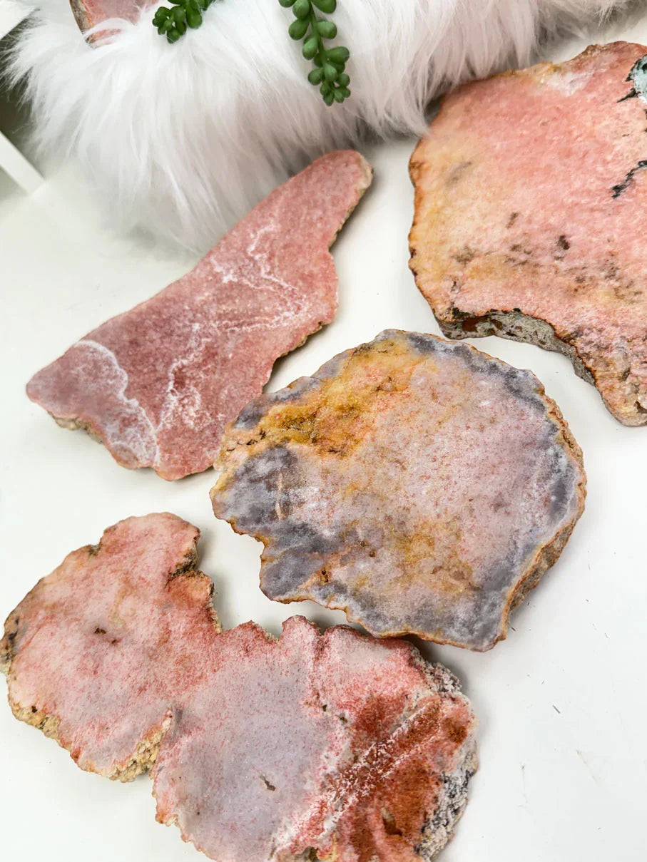 Pink Amethyst Slabs