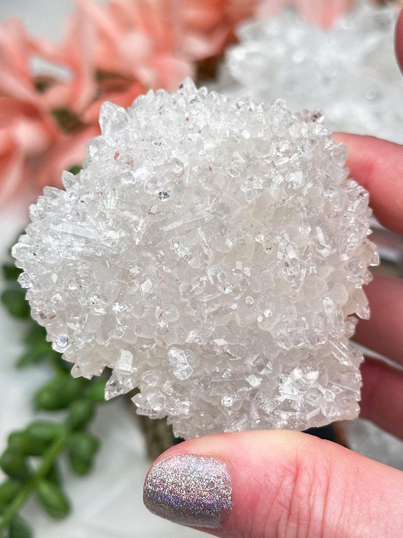 white-apophyllite-clusters