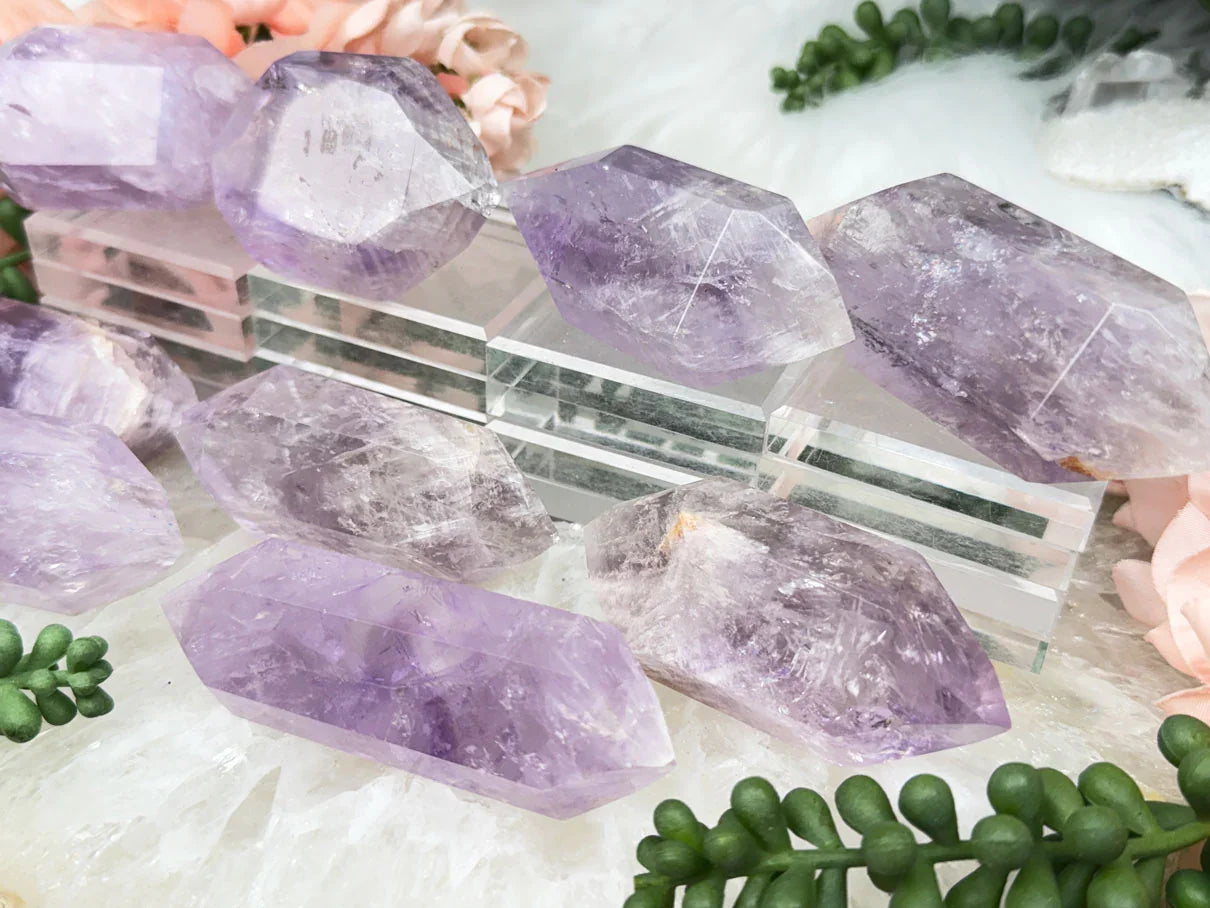 Amethyst Double Points