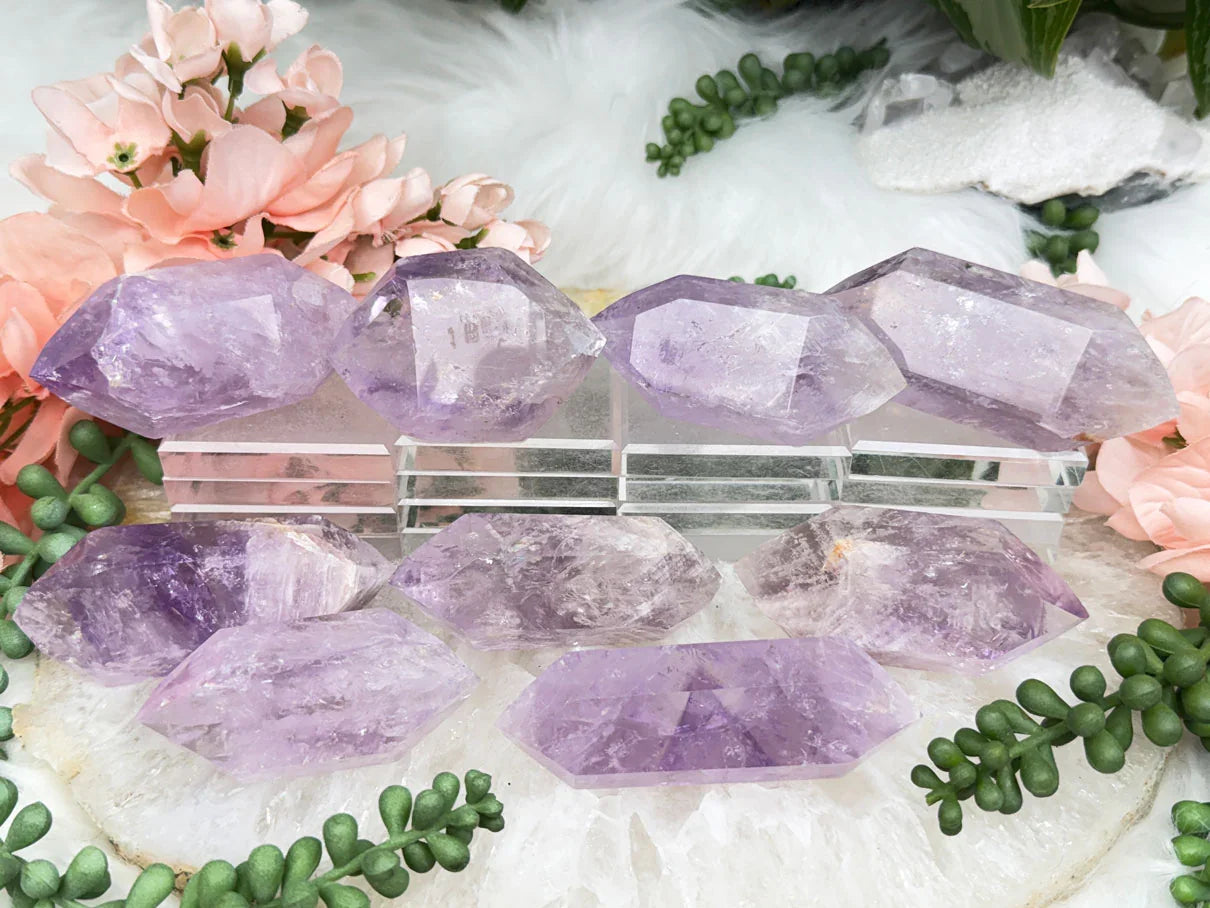 Amethyst Double Points