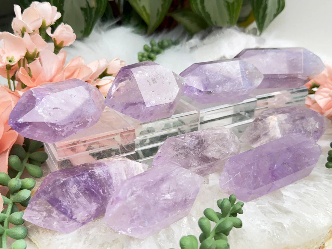 Amethyst Double Points