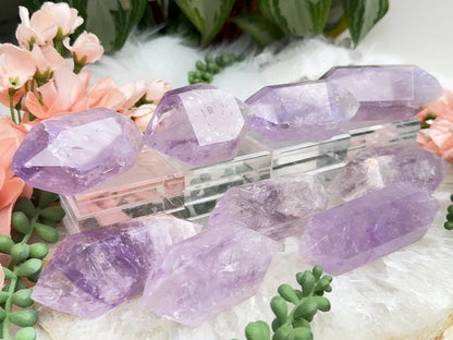 Amethyst Double Points