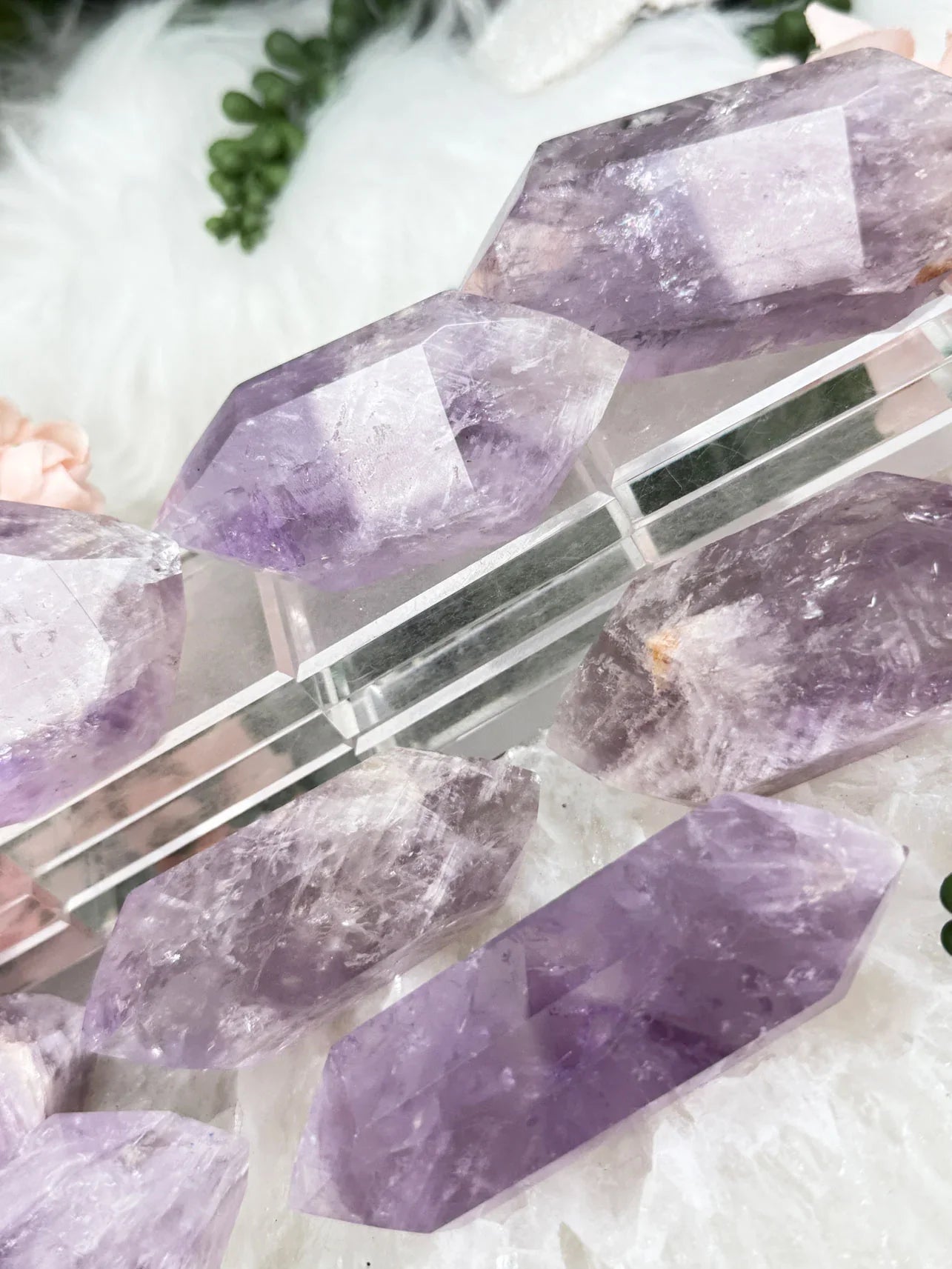 Amethyst Double Points