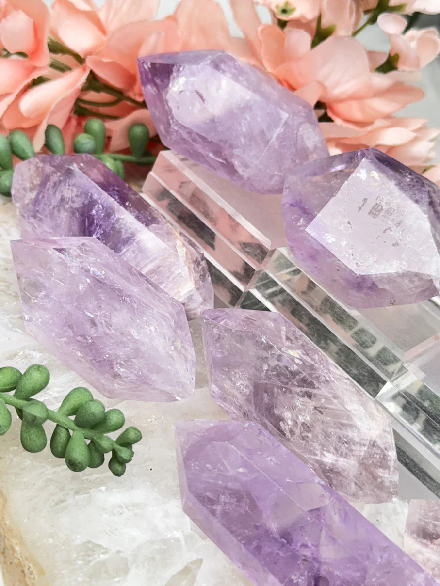 Amethyst Double Points