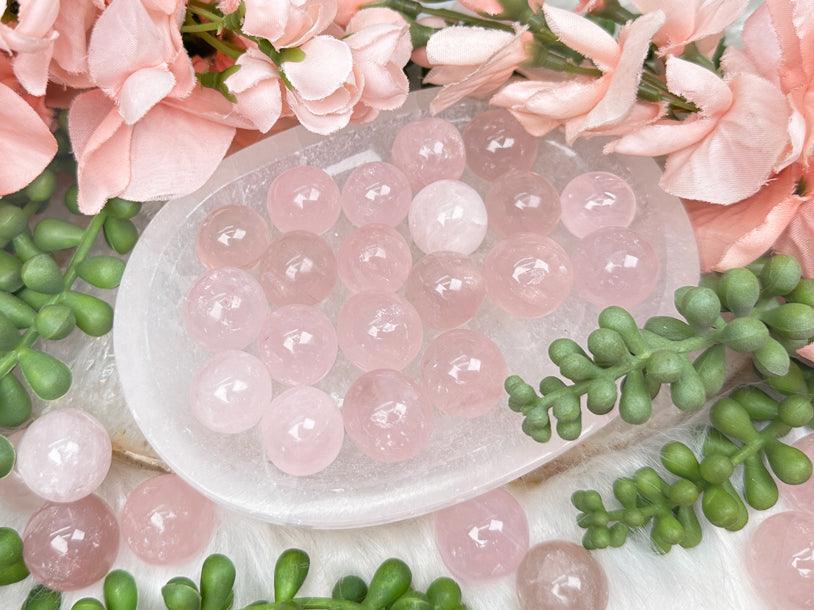 Rose Quartz Mini Spheres