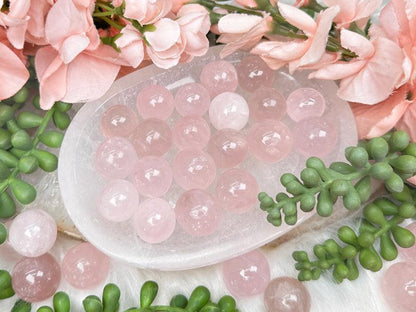 Rose Quartz Mini Spheres