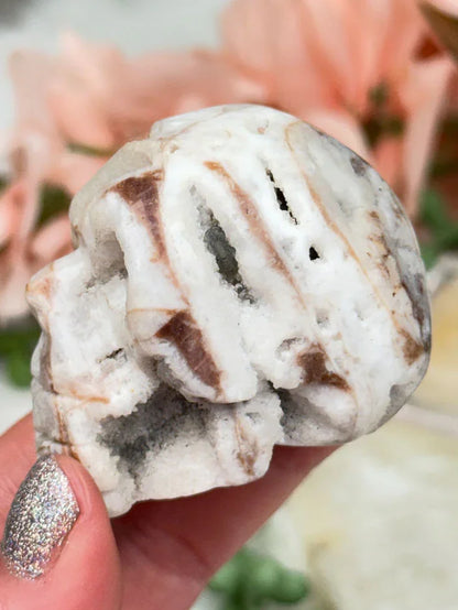 Quartz Sphalerite Skulls