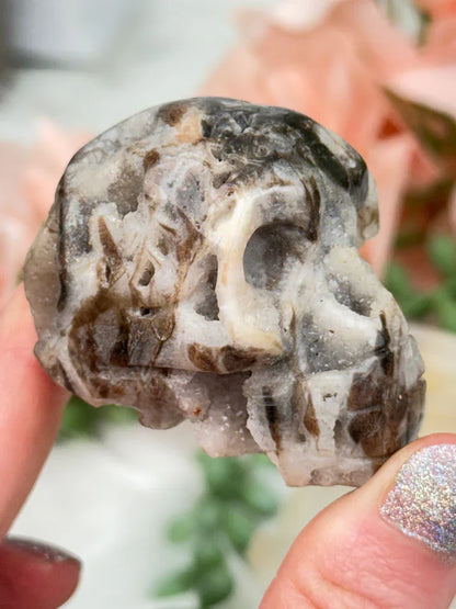 Quartz Sphalerite Skulls