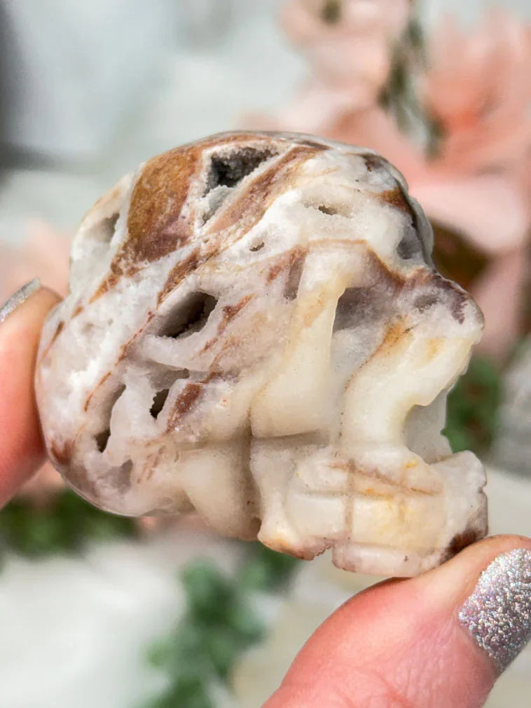 Quartz Sphalerite Skulls