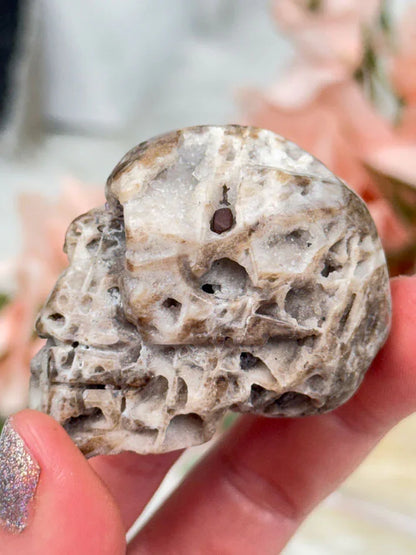 Quartz Sphalerite Skulls