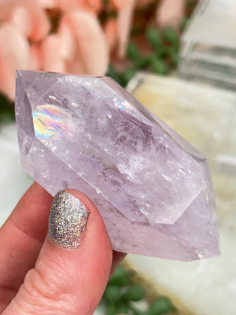 Amethyst Double Points