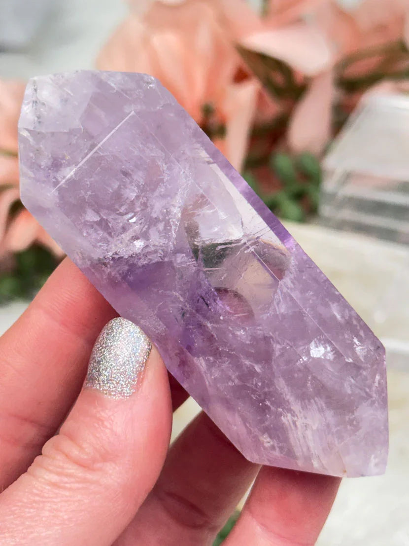 Amethyst Double Points