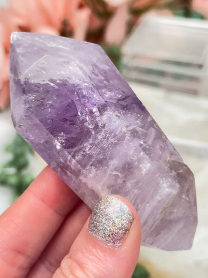 Amethyst Double Points