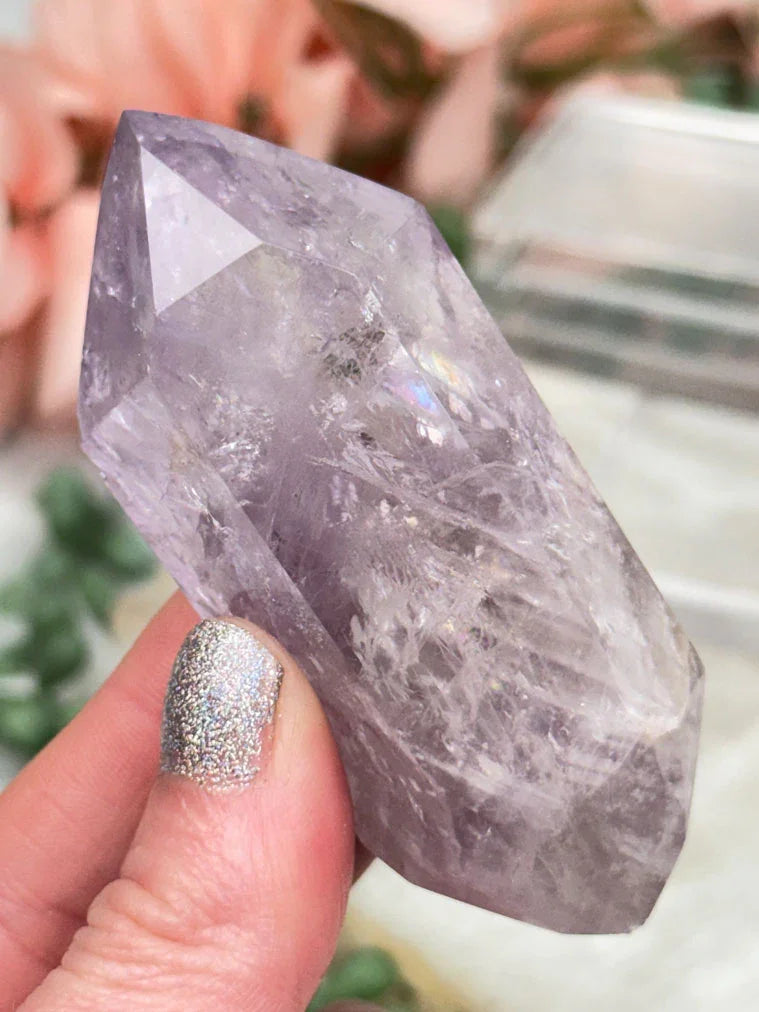 Amethyst Double Points