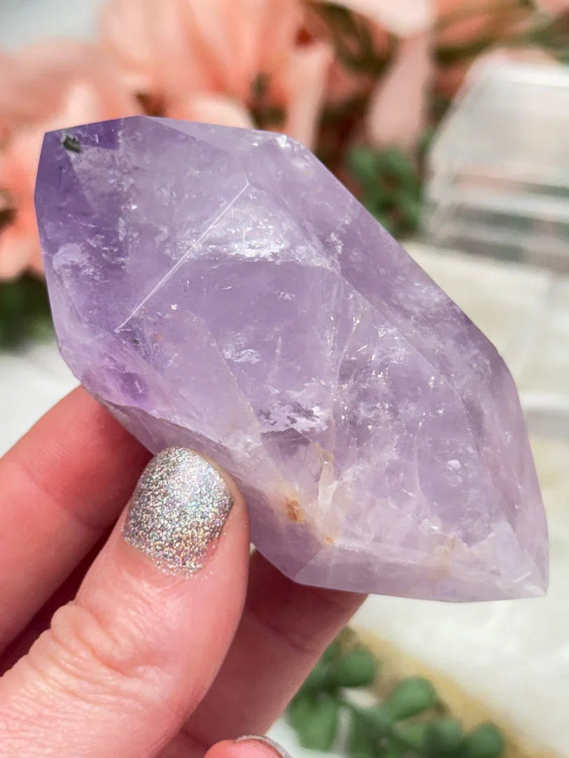 Amethyst Double Points