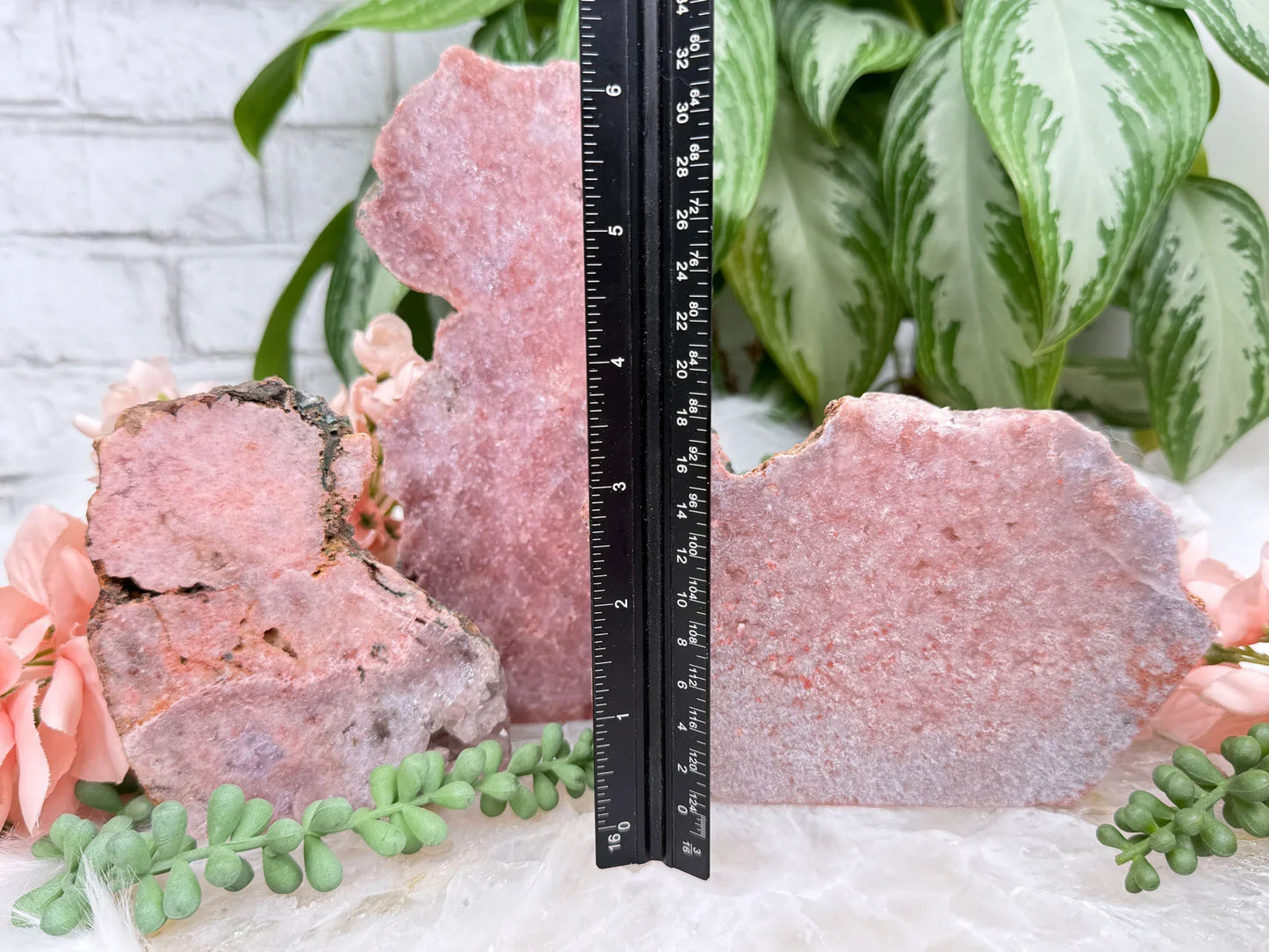 Semi-Polished Pink Amethyst