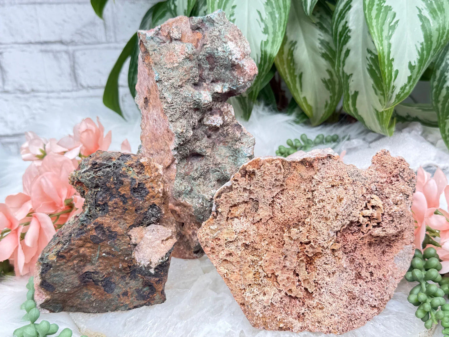 Semi-Polished Pink Amethyst