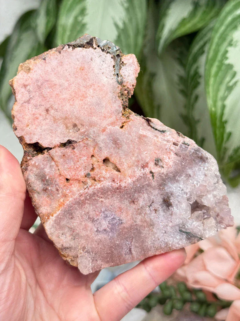 Semi-Polished Pink Amethyst