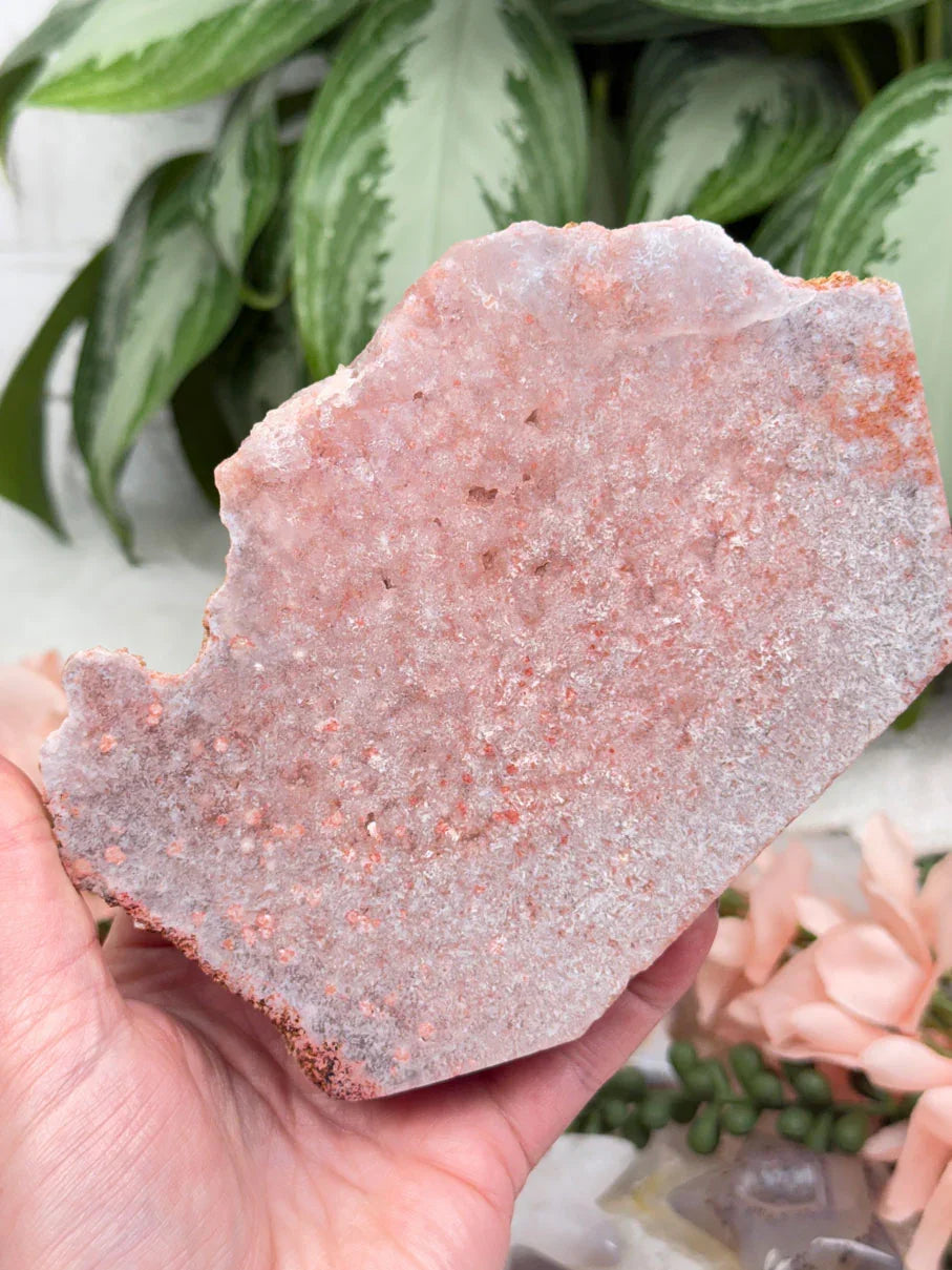 Semi-Polished Pink Amethyst