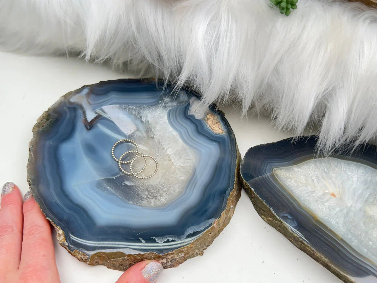 Agate Ring Dishes
