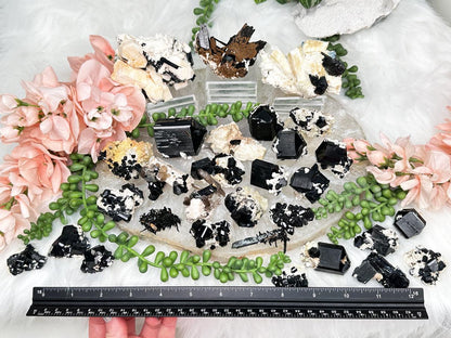 Schorl Tourmaline Microline