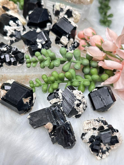 Schorl Tourmaline Microline