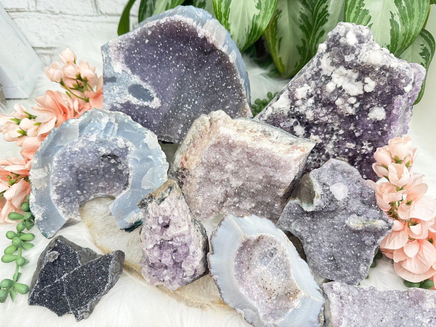 Amethyst Geodes & Pieces