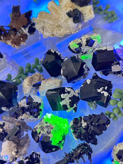 Schorl Tourmaline Microline