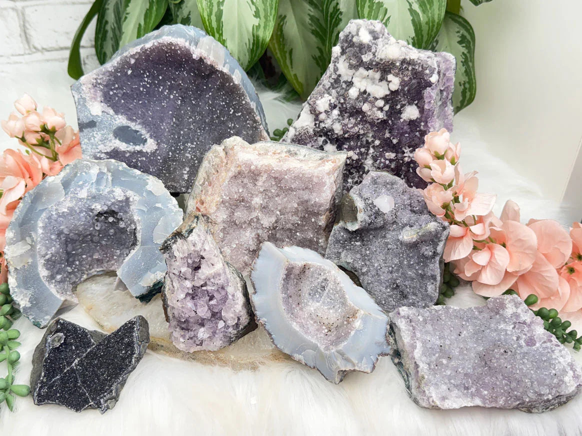 Amethyst Geodes & Pieces