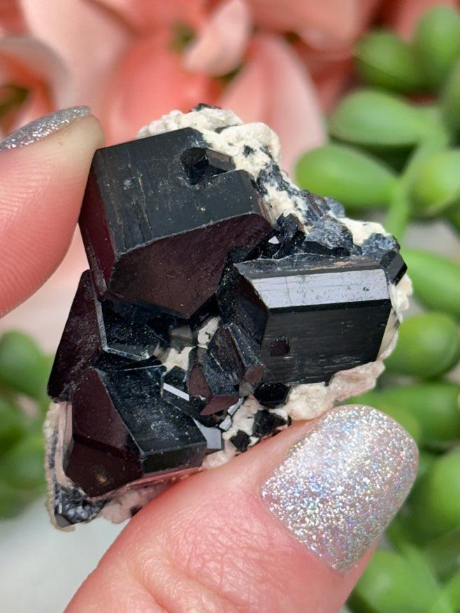 Schorl Tourmaline Microline