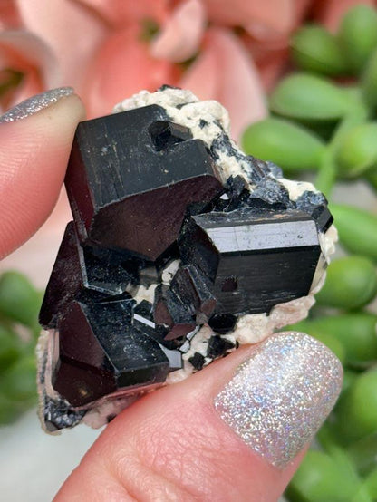 Schorl Tourmaline Microline