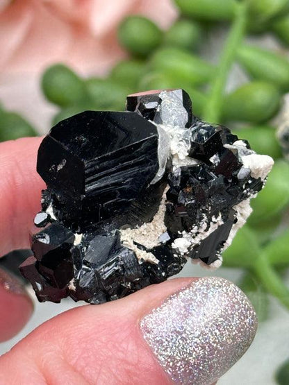 Schorl Tourmaline Microline