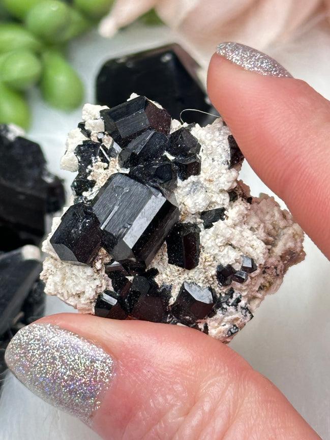Schorl Tourmaline Microline