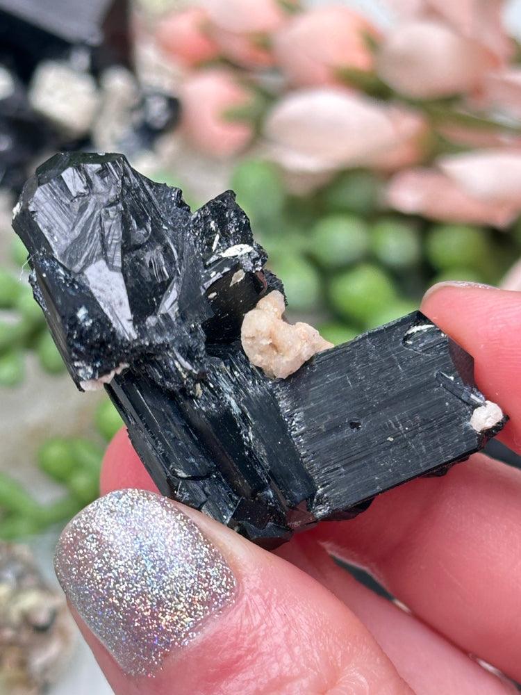 smoky-quartz-with-microline-black-tourmaline