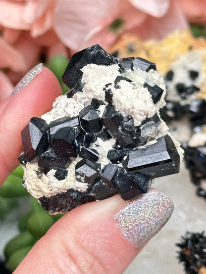 Schorl Tourmaline Microline